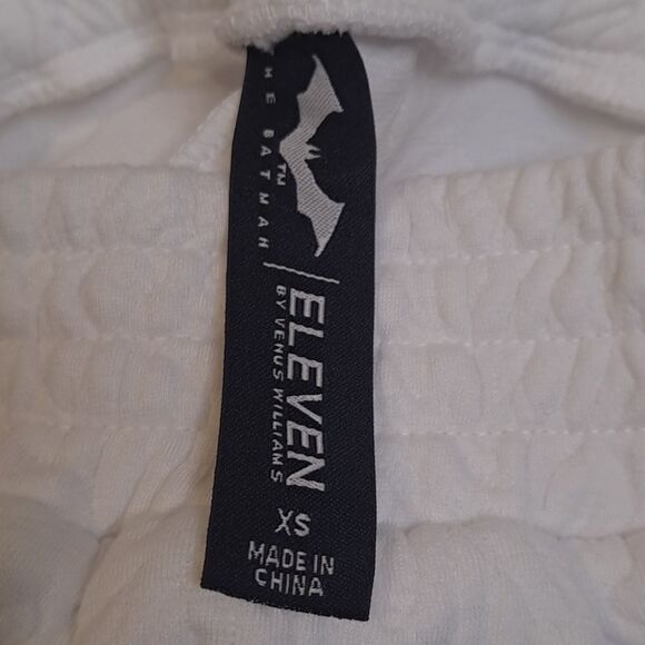 Eleven by Venus Williams The Batman Victory Quilted Jogging Pants White XS - Picture 6 of 10